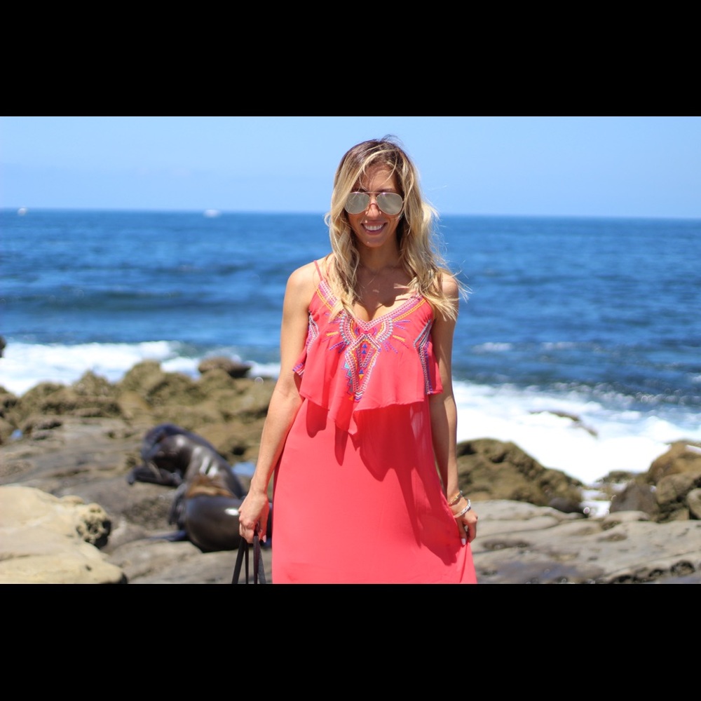 Target xhilaration maxi dress